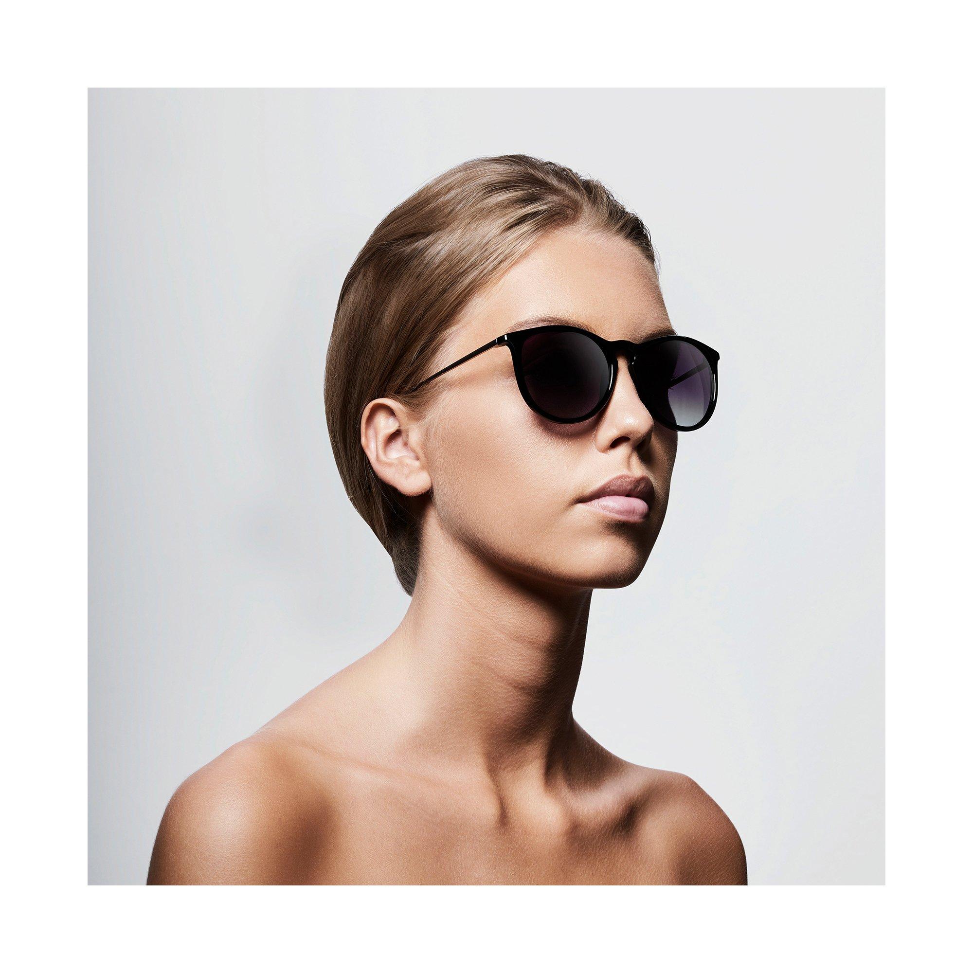 Pilgrim Vanilla Runde Sonnenbrille  