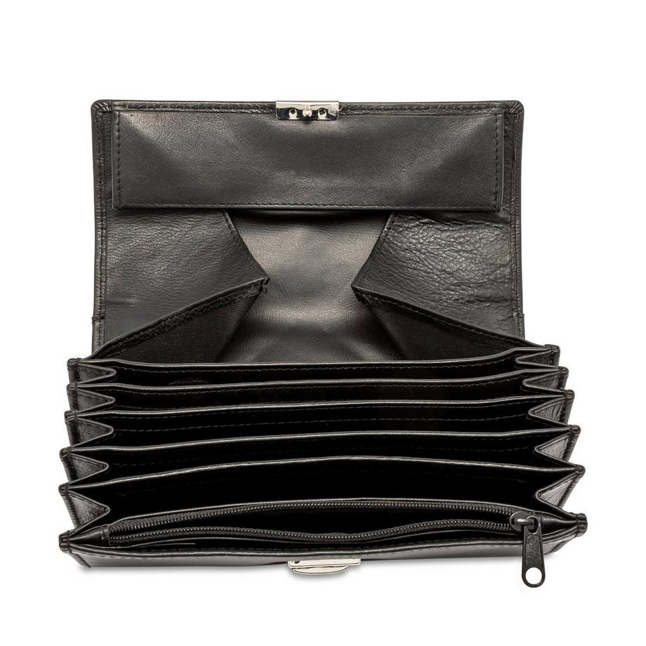 Manor Woman Klassisches Leder Portemonnaie  