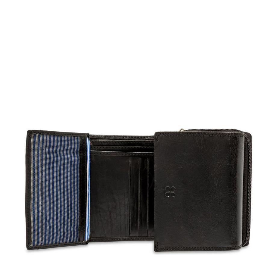 Manor Woman Klassisches Leder Portemonnaie  