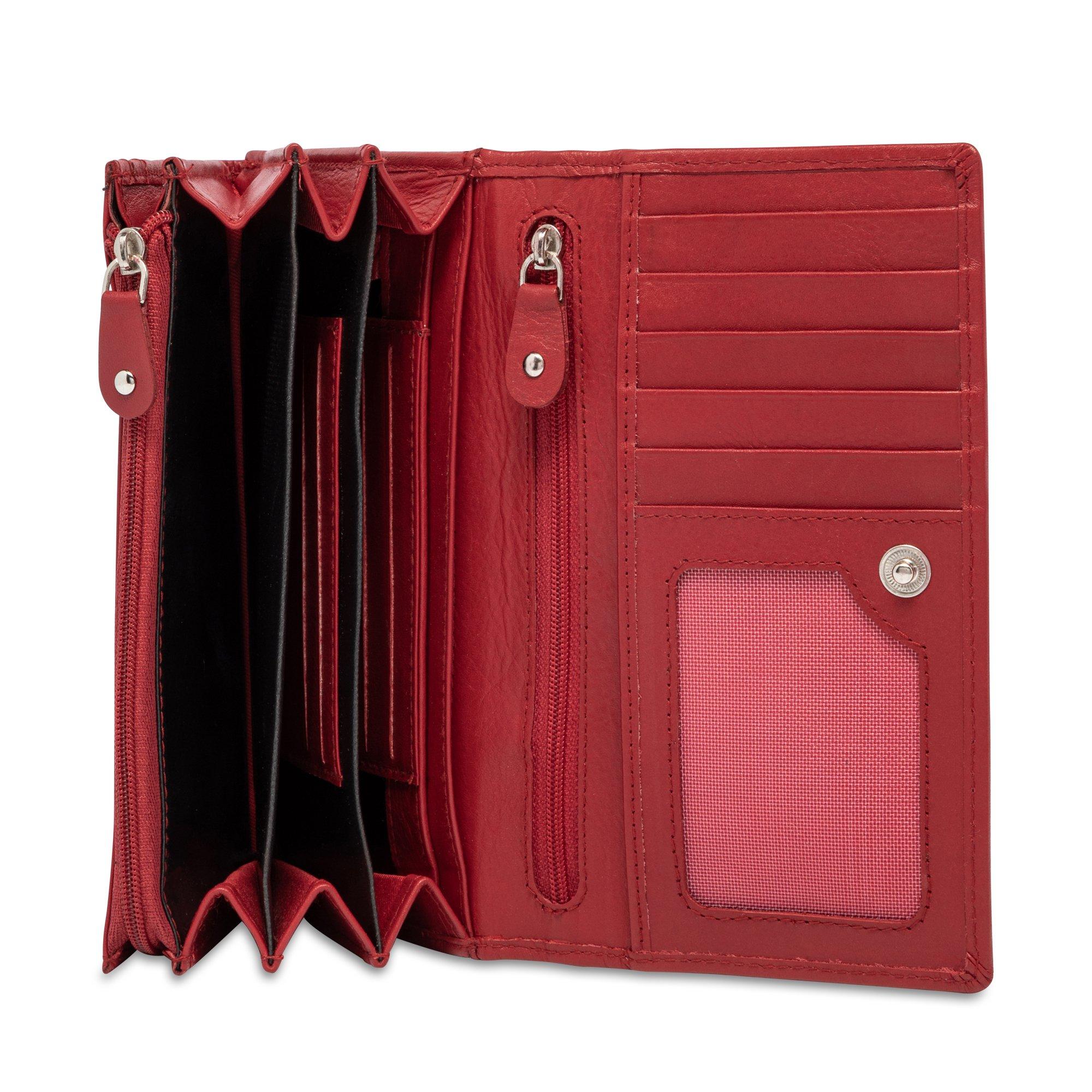 Manor Woman Portafoglio Classico in Pelle  