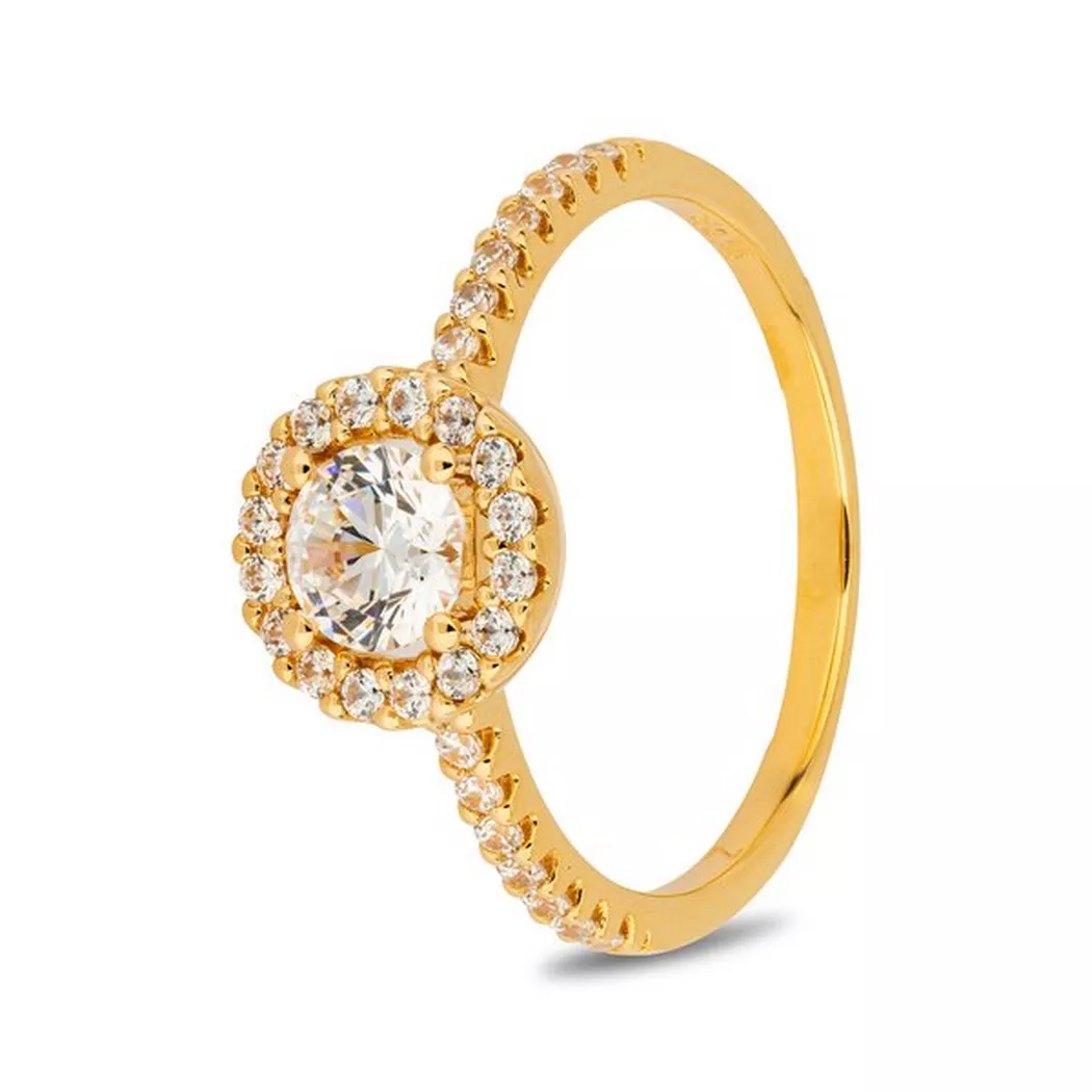 L' Atelier Gold 18 Karat by Manor - Ring, 56, Gelbgold 4