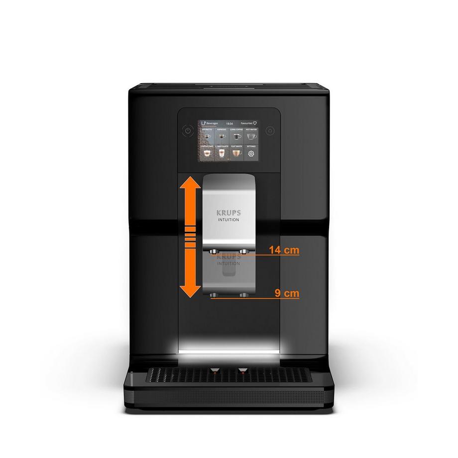 KRUPS Kaffeevollautomat Intuition Preference inkl. Milchpot 