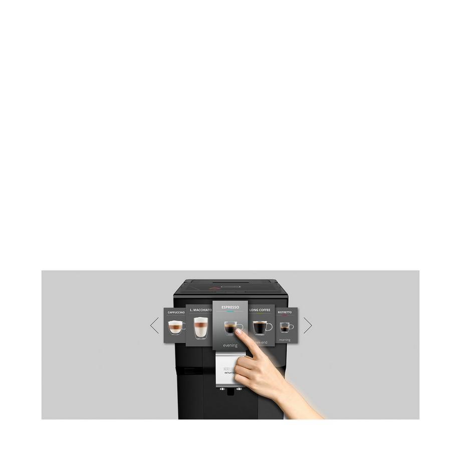 KRUPS Kaffeevollautomat Intuition Preference inkl. Milchpot 