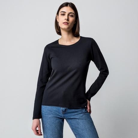 Manor Woman T-shirt manches longues col rond  