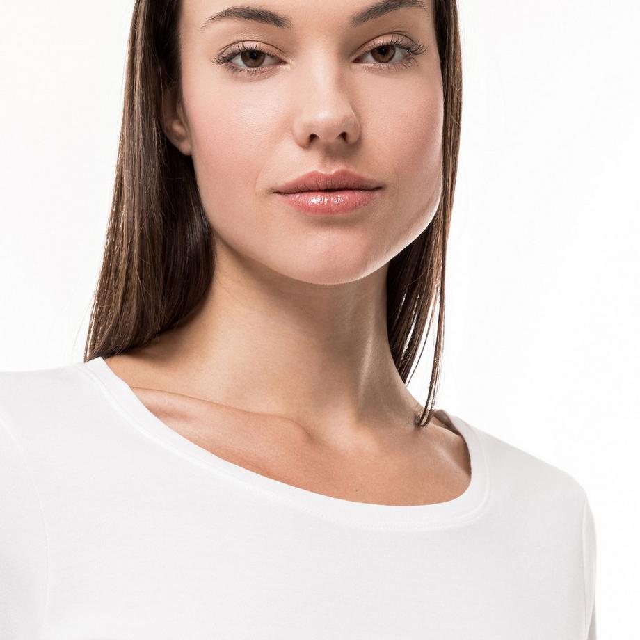 Manor Woman T-shirt girocollo maniche lunghe  