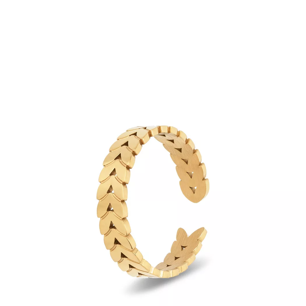 ZAG Bijoux - Ring, One Size, Gold 3