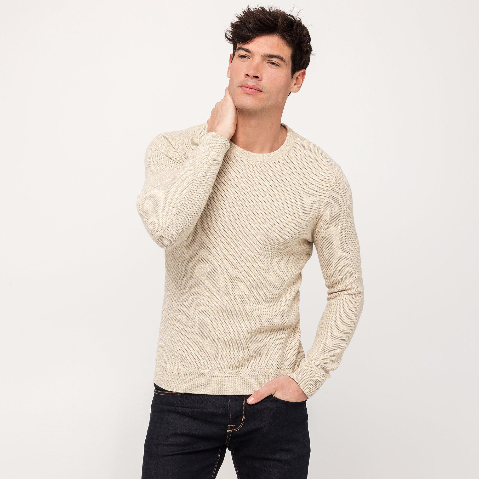 Manor Man  Pullover, Rundhals, langarm 