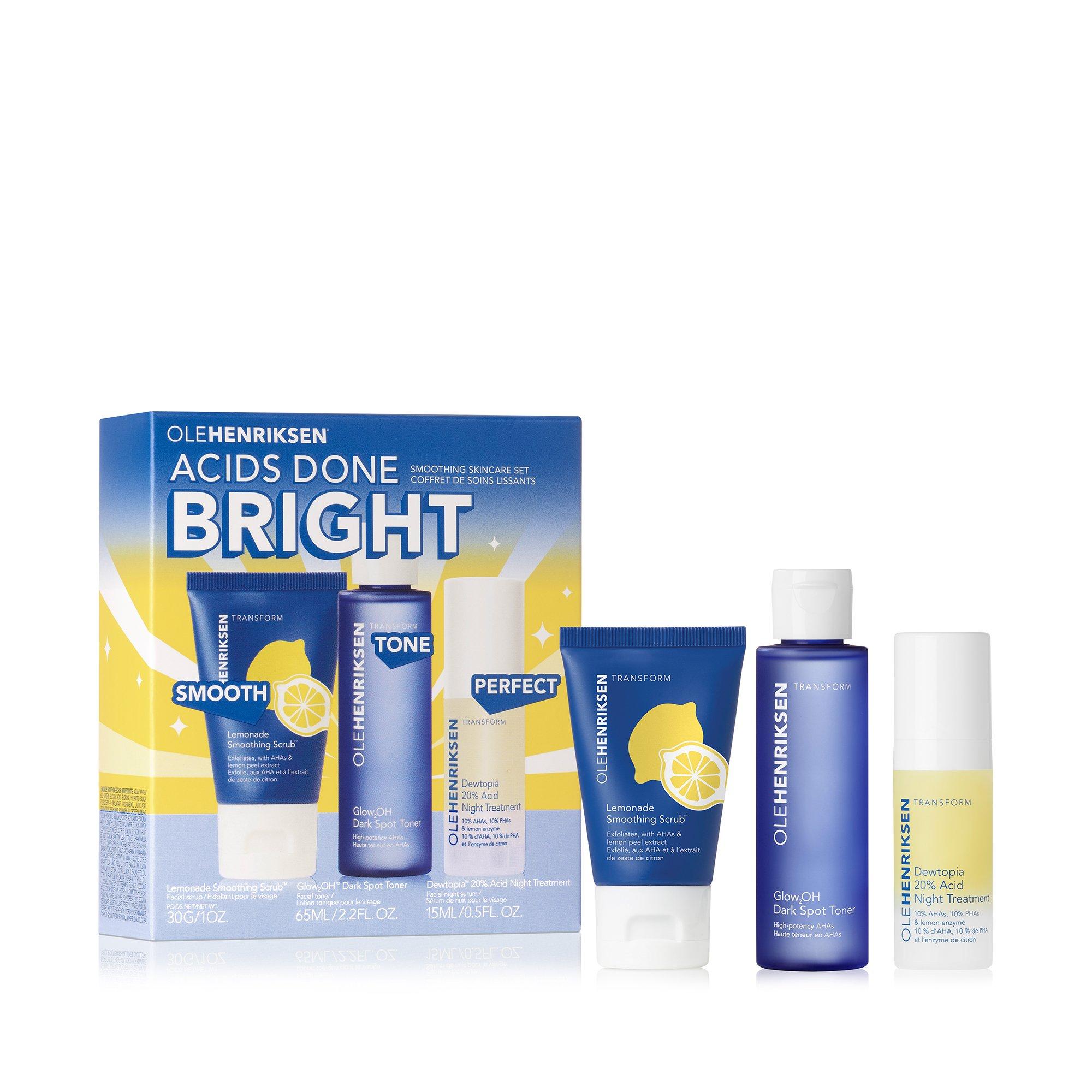 Ole Henriksen TRANSFORM Sets Transform Acids Done Bright Set 