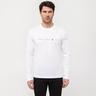 Calvin Klein Jeans T-Shirt REPEAT LOGO L/S TEE Blanc