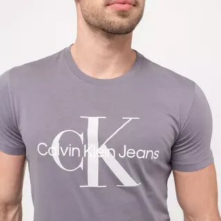 Calvin Klein Jeans T-Shirt SEASONAL MONOGRAM TEE Gris 3