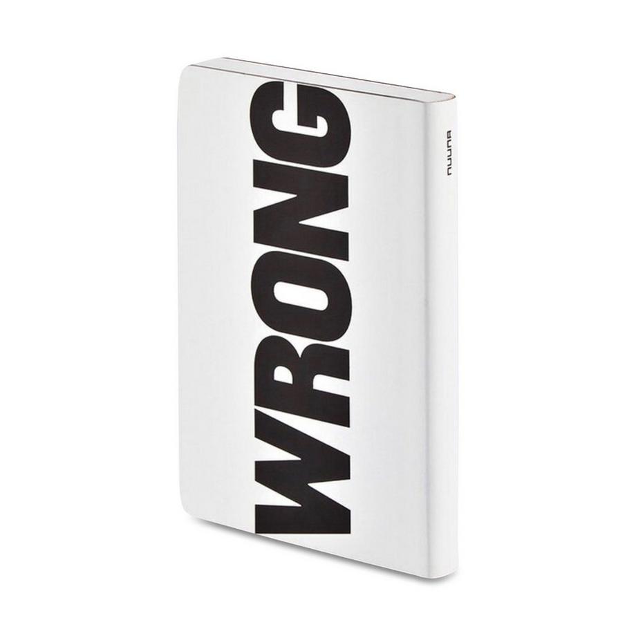 Nuuna Carnet de notes, relié Write - Wrong 