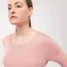 Manor Woman  Pullover, Rundhals, kurzarm Dusty Rose