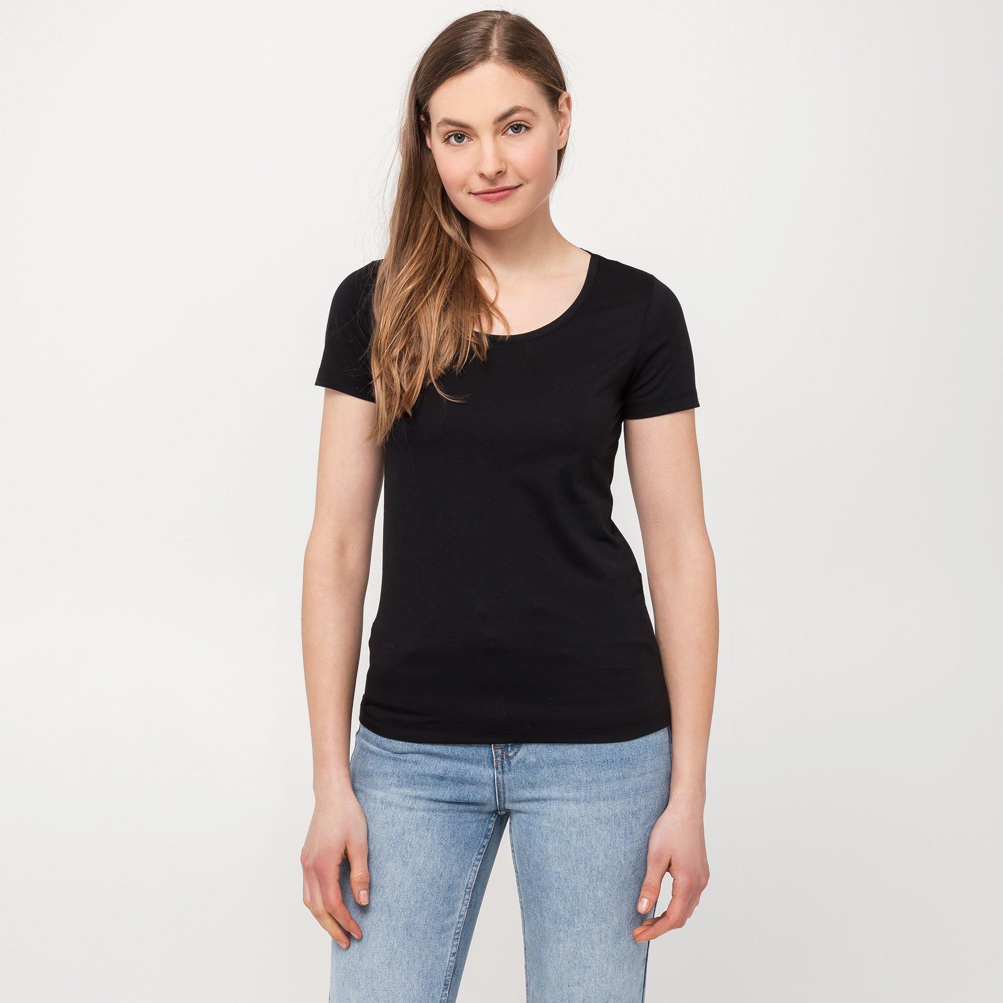 Manor Woman  T-shirt, col rond, manches courtes 