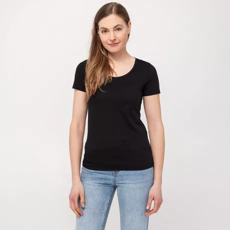 Manor Woman  T-shirt, col rond, manches courtes 