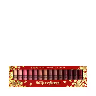 NYX-PROFESSIONAL-MAKEUP  Gimme Super Stars Palette de Gloss Pour Les Lèvres Multicolor