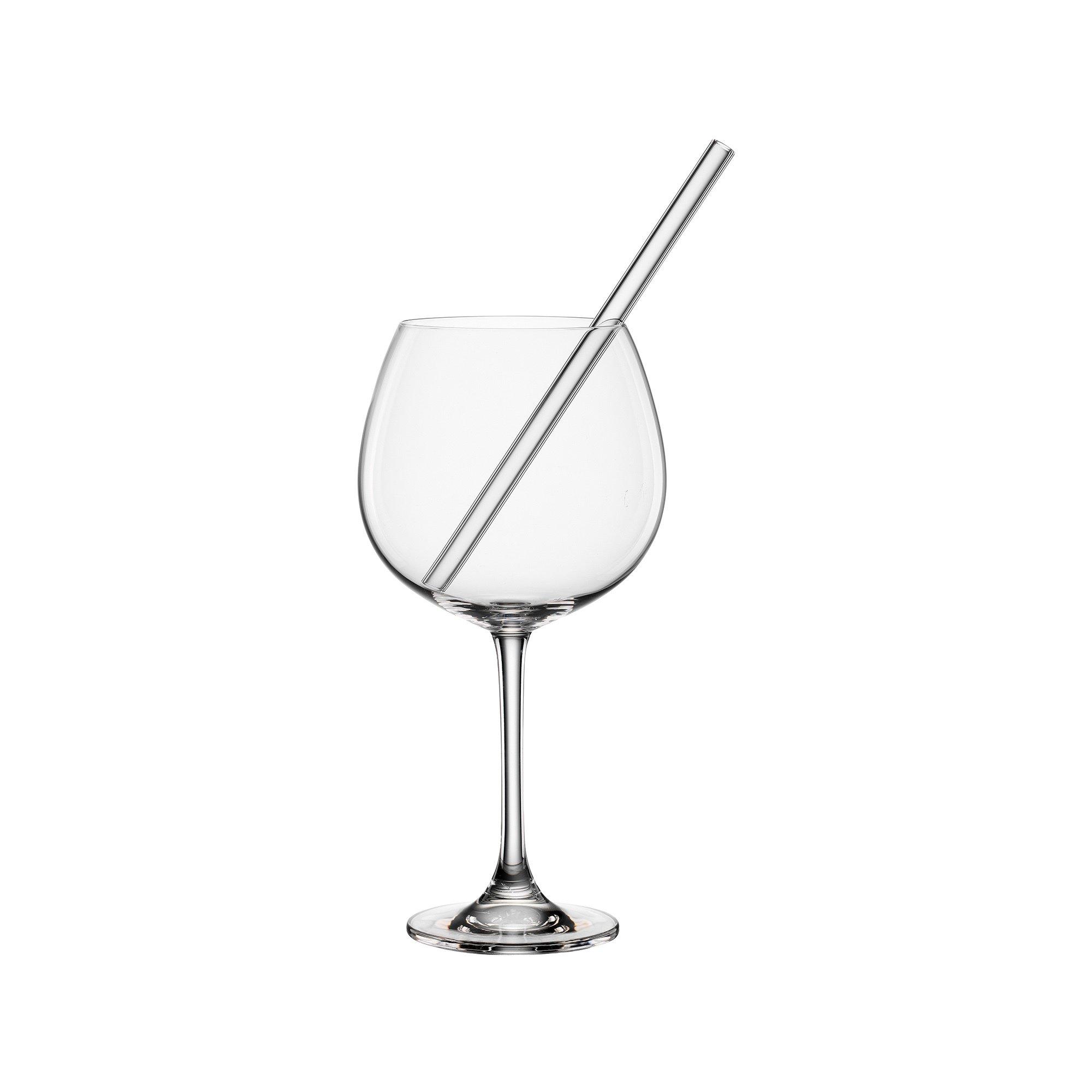 Image of BOHEMIA Cristal Gin-Glas mit Halm, 2er Set Bar Selection - 680ml