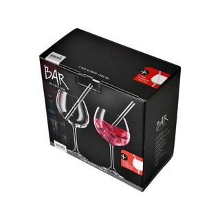 BOHEMIA Cristal Lot de 2 verres à gin et paille Bar Selection 