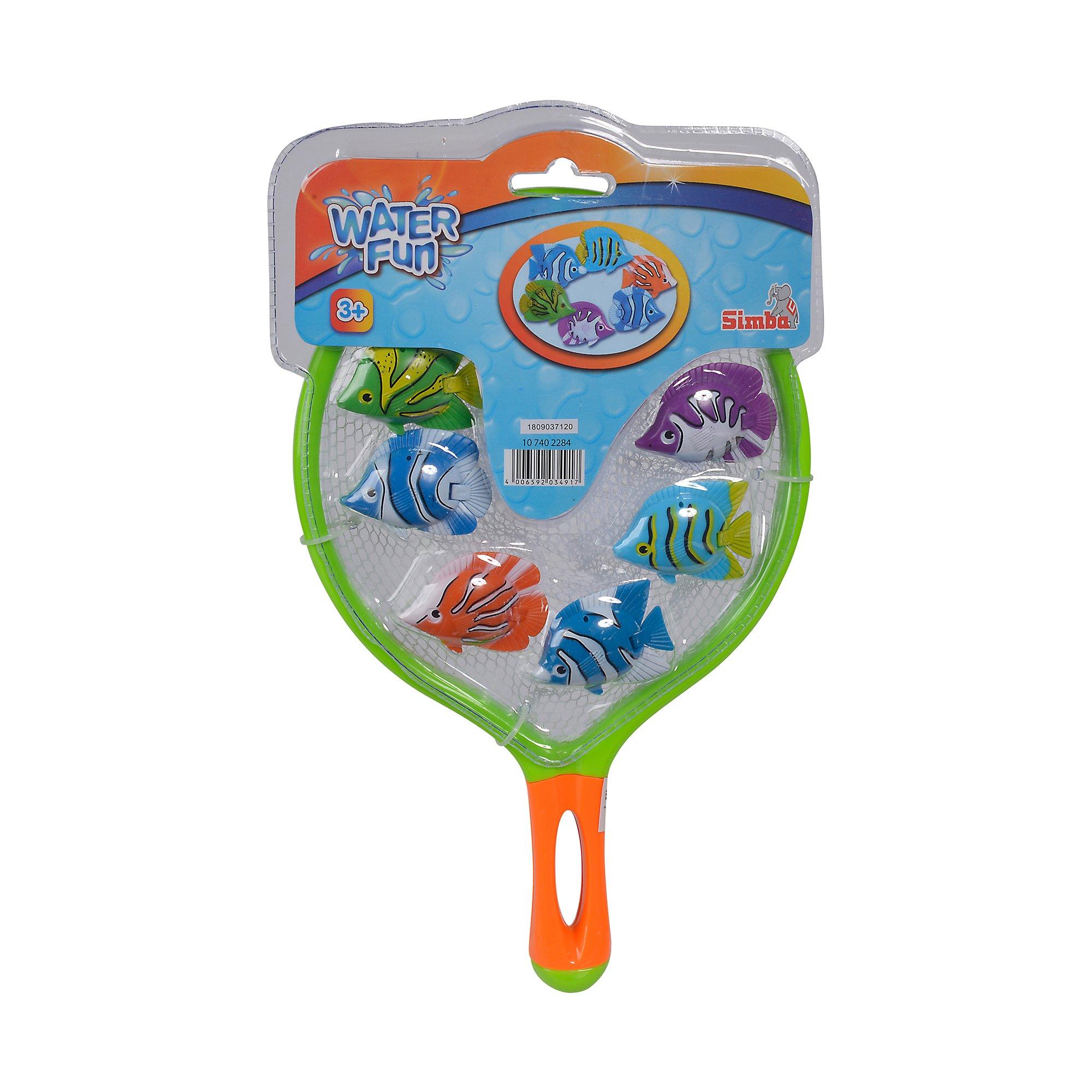 Simba  Filet de débarquement avec des poissons, assortiment aléatoire 