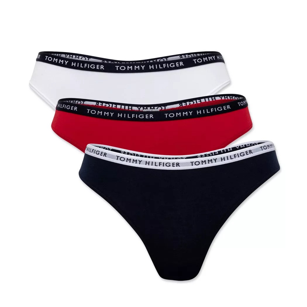 Strings Tommy Hilfiger THONG X3 Multicolore EU M femmes