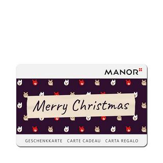 Manor Merry Christmas Geschenkkarte 