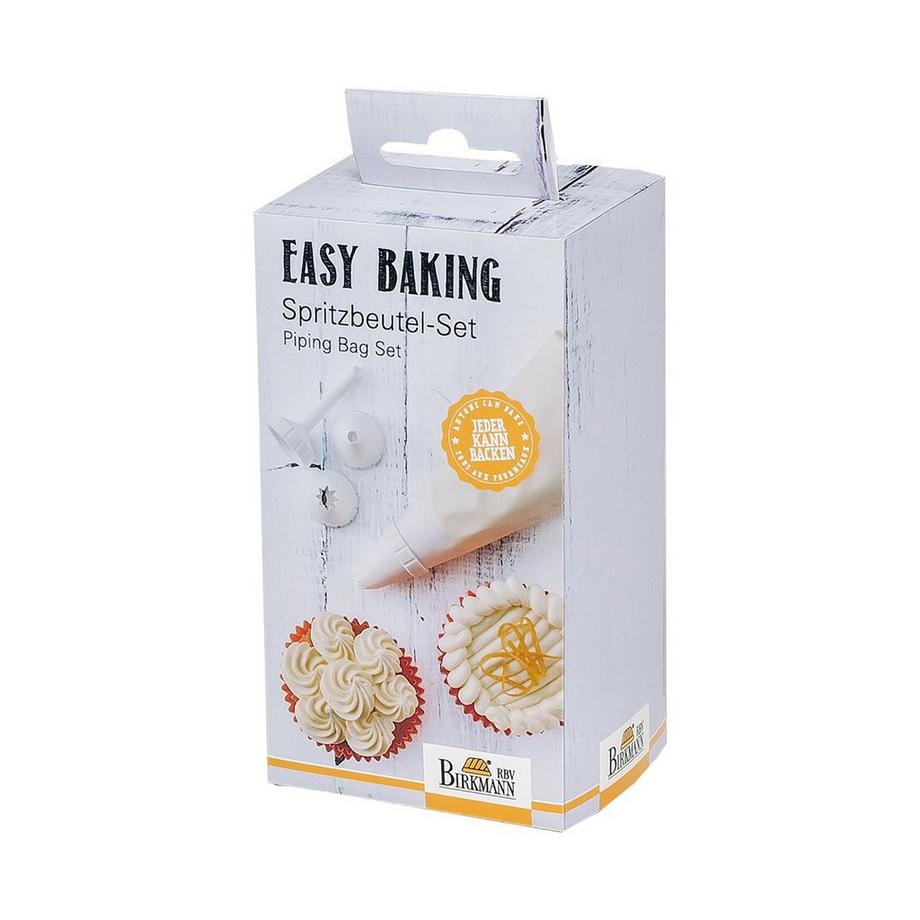 BIRKMANN Set sac à poche Easy Baking 