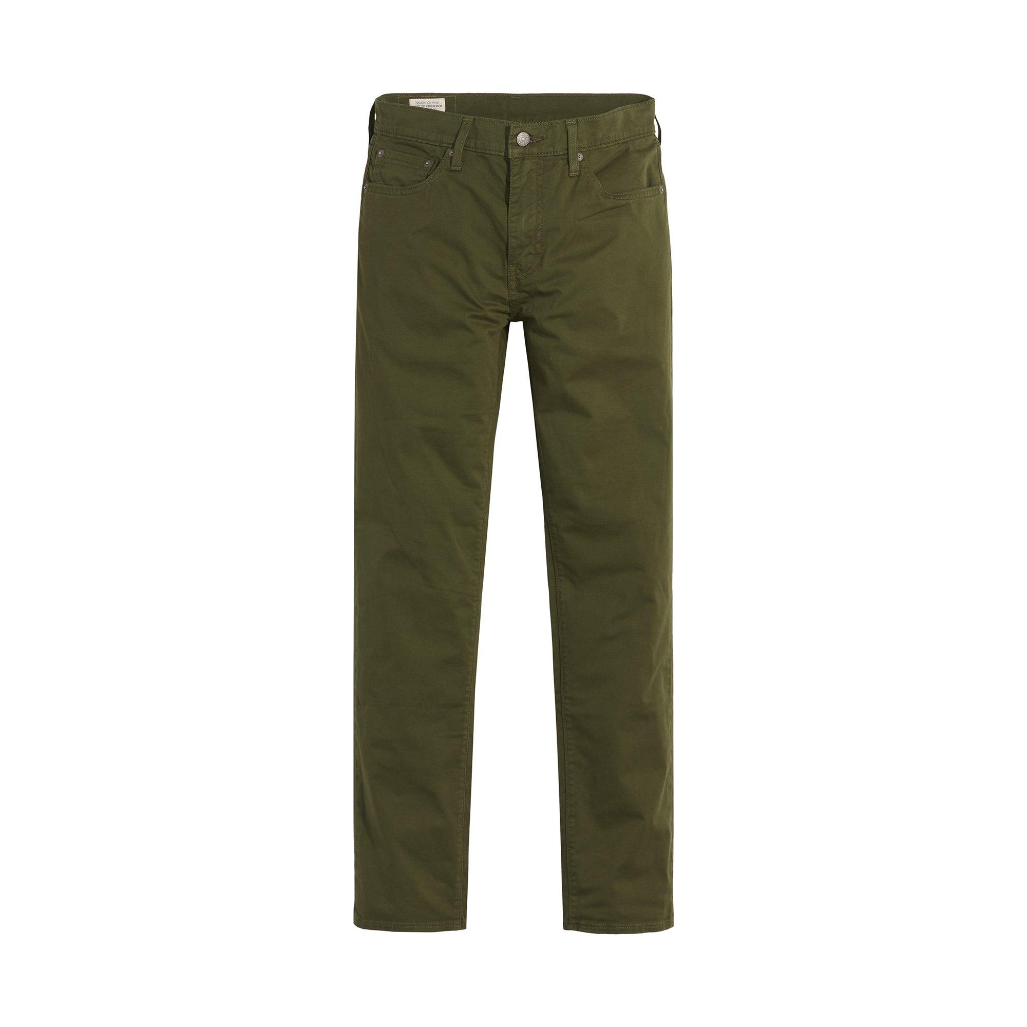 Image of Jeans, Slim Fit Herren Grün L32/W31