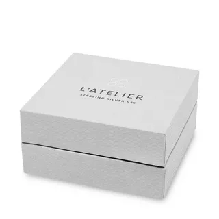 L'Atelier Sterling Silver 925  Boucle d'oreille Argent