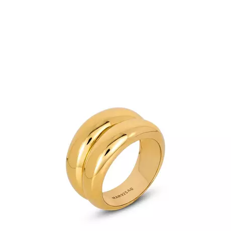 L'Atelier Sterling Silver 925  Ring Goldfarben