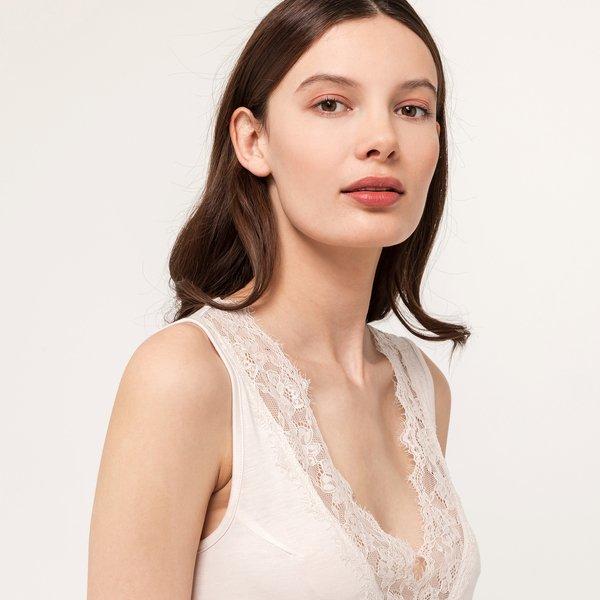 Manor Woman Camicia da notte senza maniche  