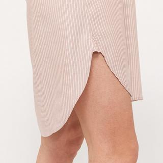 Manor Woman Chemise de Nuit Rayée Manches Longues  