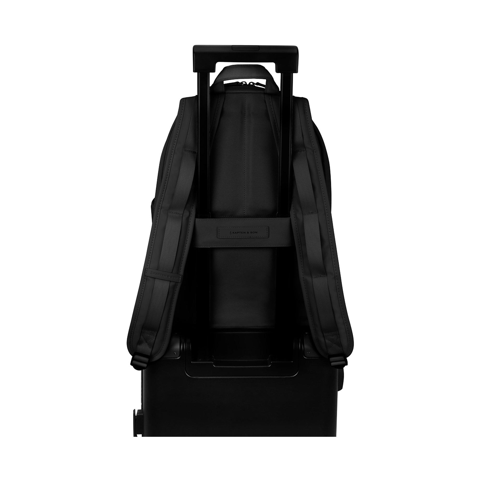 Kapten & Son Aalborg All Black Rucksack 