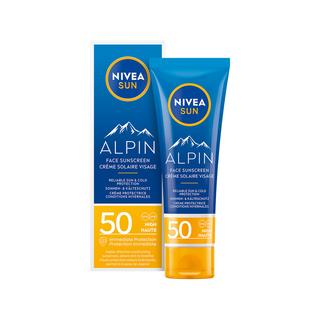 NIVEA SUN  Sun Alpin Crème Solaire Visage SPF 50 