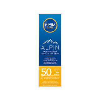 NIVEA SUN  Sun Alpin Crème Solaire Visage SPF 50 
