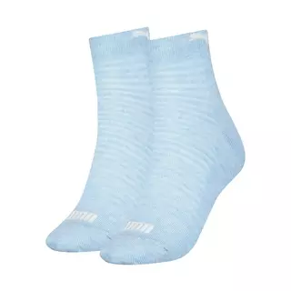PUMA Calze alle caviglie, confezione doppia Quarter Blu