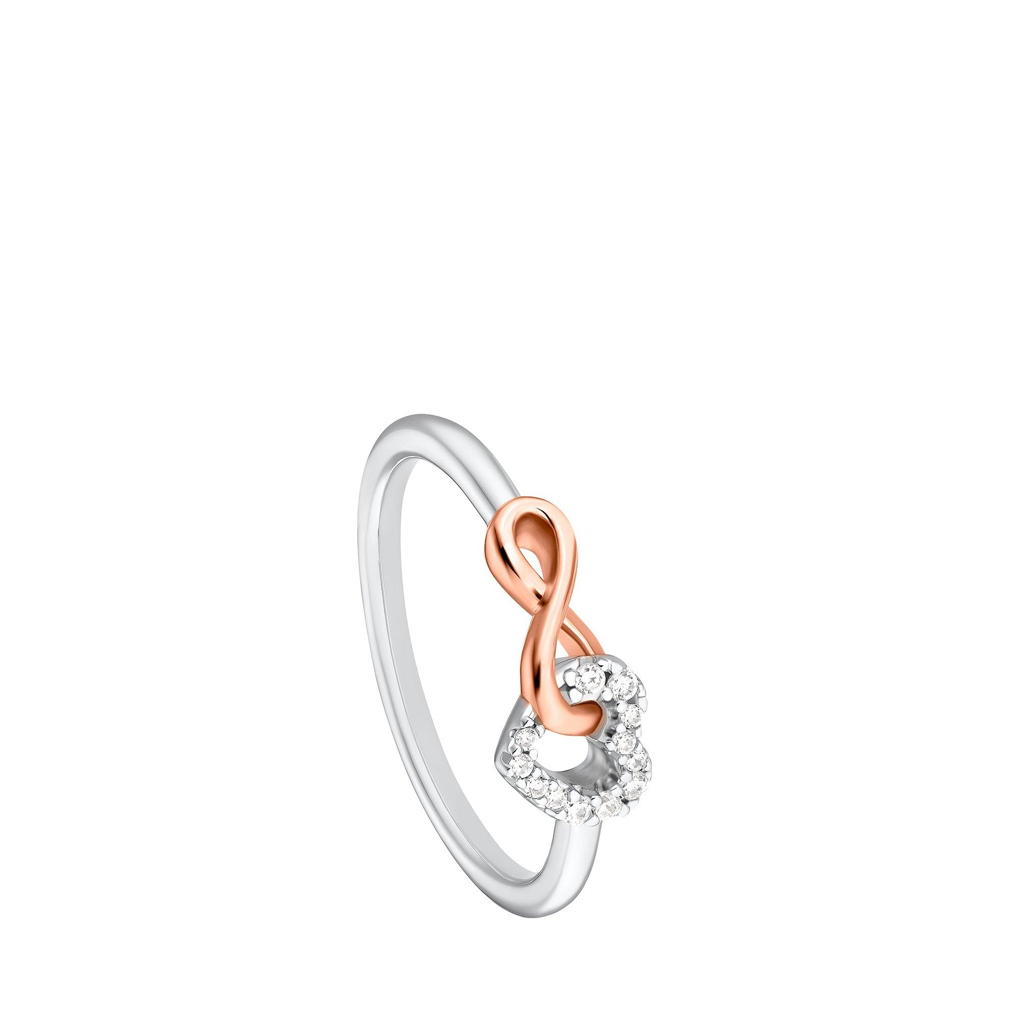 Image of Ring Damen Zweifarbig 52