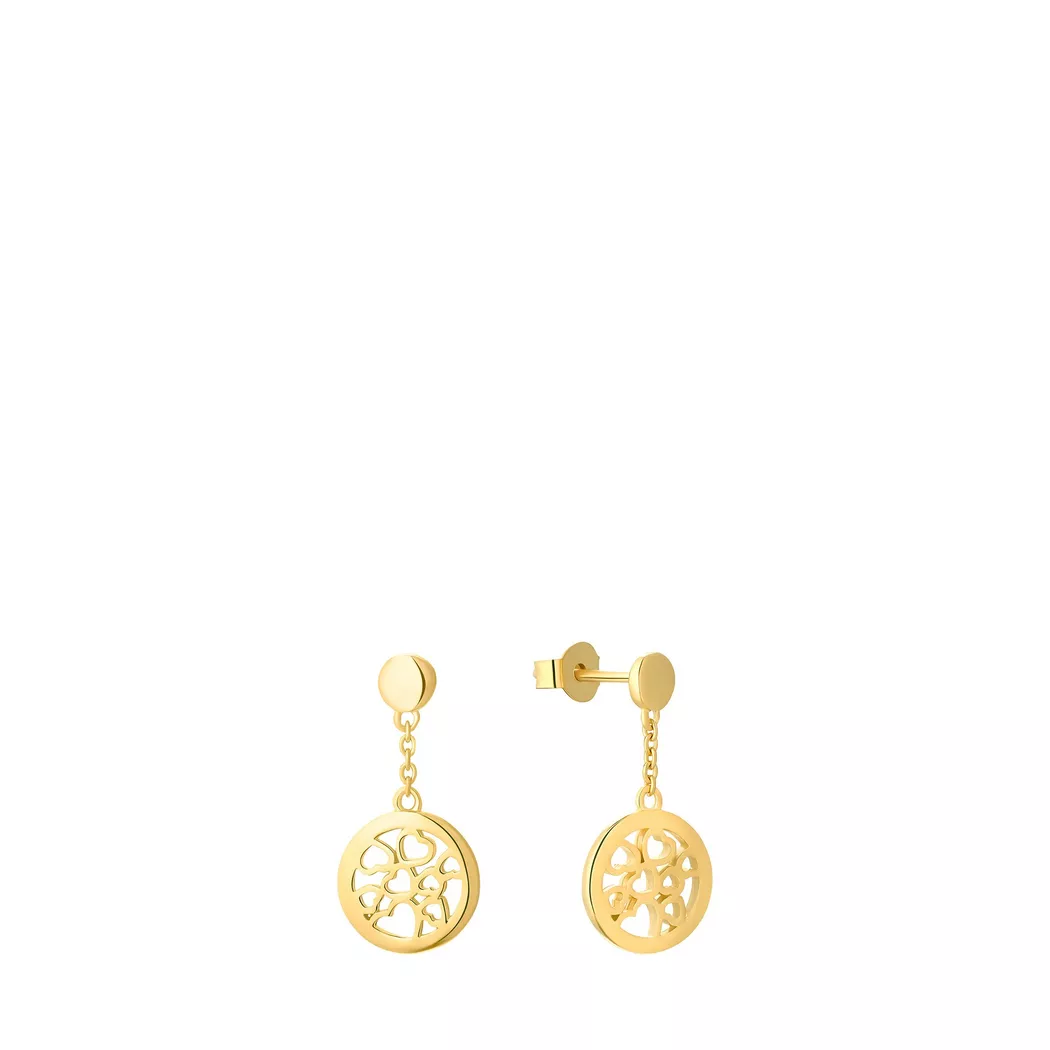 s. Oliver - Ohrringe, One Size, Goldfarben