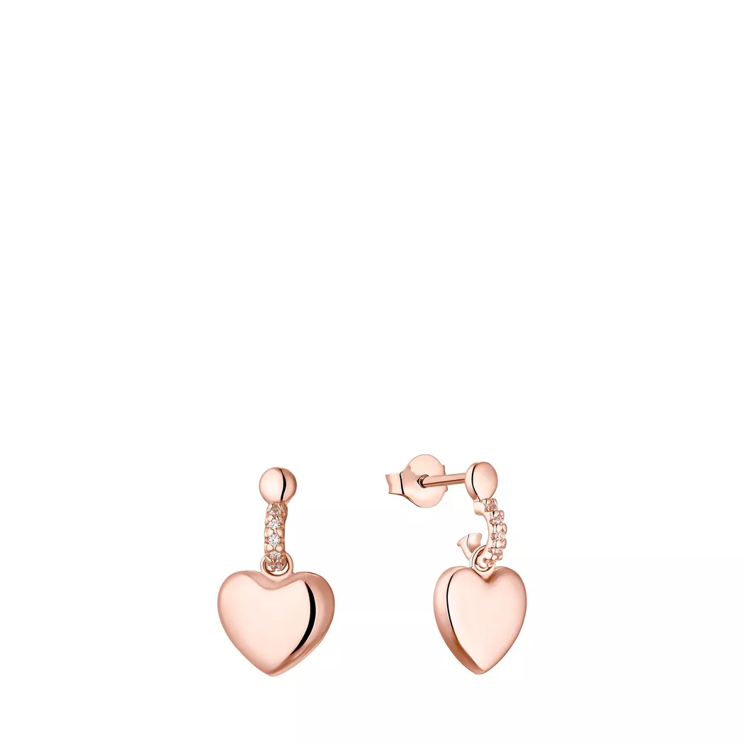 s. Oliver - Ohrringe, One Size, Roségoldfarben