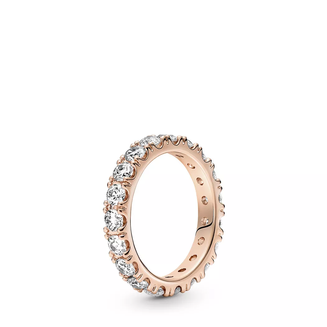 Pandora - Ring,  Timeless, 54, Roségoldfarben