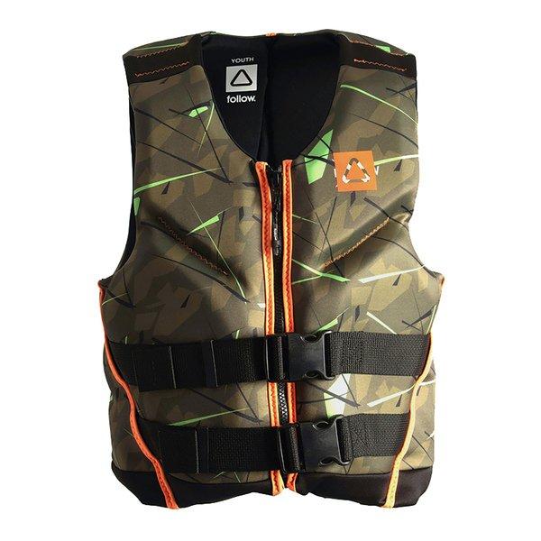 Image of Schwimmweste Junior Unisex Militärgrün 24-36KG