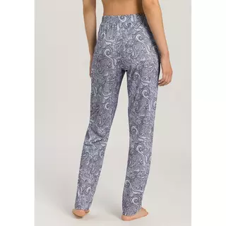 HANRO Sleep & Lounge Pantalone pigiama, lungo Blu Stampato