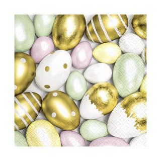 Paper + Design Serviettes en papier, 20 pièces Elegant Eggs 