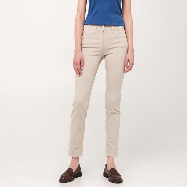 Image of 5-pocket Hose, Slim Fit Damen Beige 44