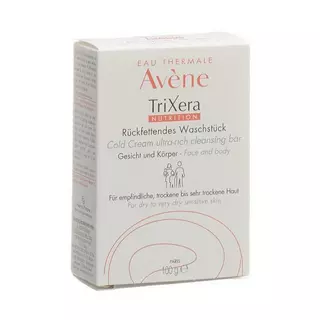 Avene  TriXera Cold Cream Ultra-Rich Cleansing Bar 