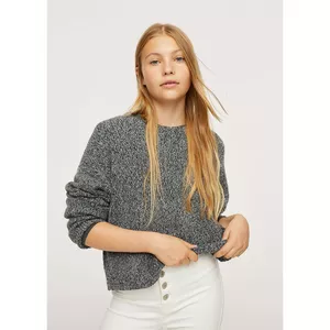 Strickpullover. rundhals