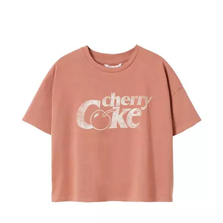 MANGO Kids T-Shirt Ref. 17088254 TSHIRT CHERRY Terracotta