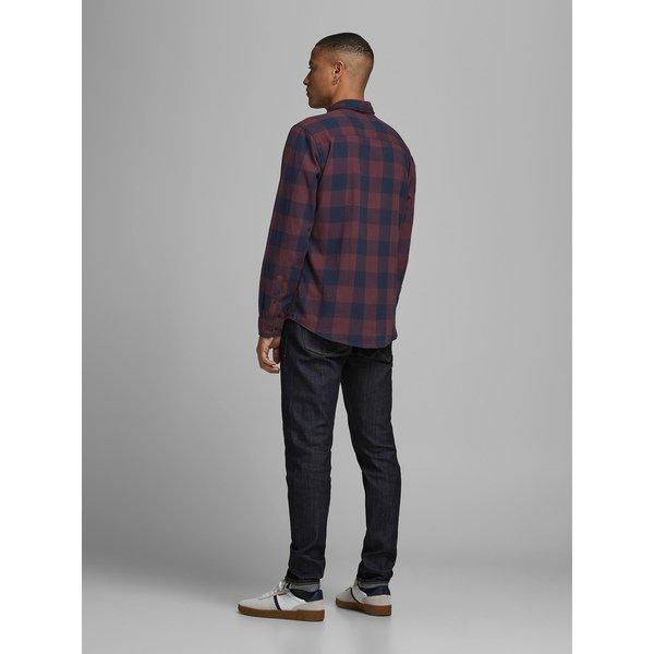 JACK & JONES Egingham Twill Camicia Maniche Lunghe a Quadri  