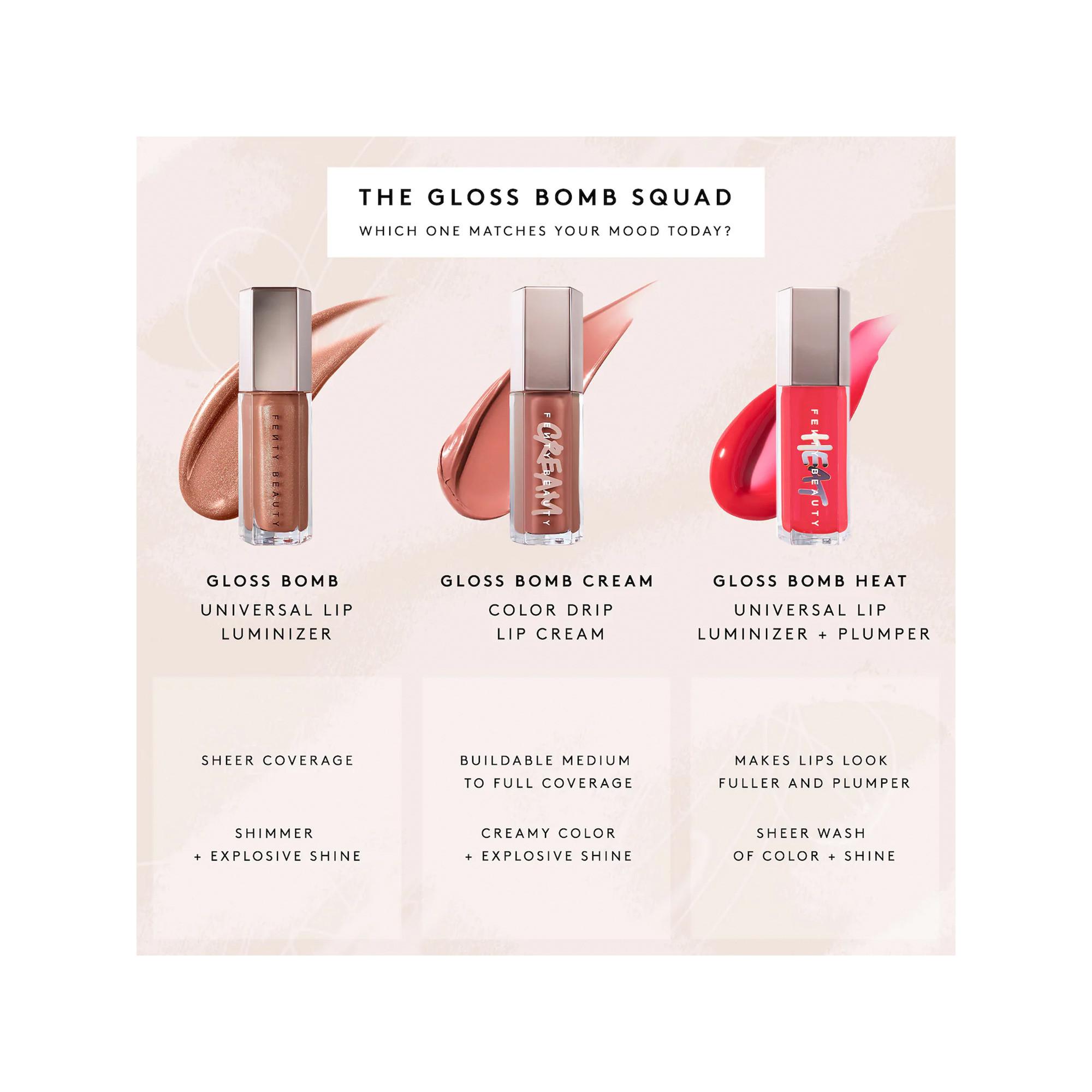 Fenty Beauty By Rihanna Gloss Bomb Heat Lip Luminizer & Plumper Gloss repulpant pour lèvres pulpeuses 