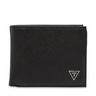 GUESS Portafoglio Billfold with Flap and Coin Pocket Black