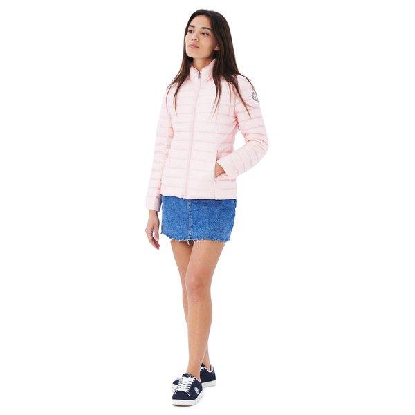 Image of Daunenjacke Ohne Kapuze Damen Hellrosa L