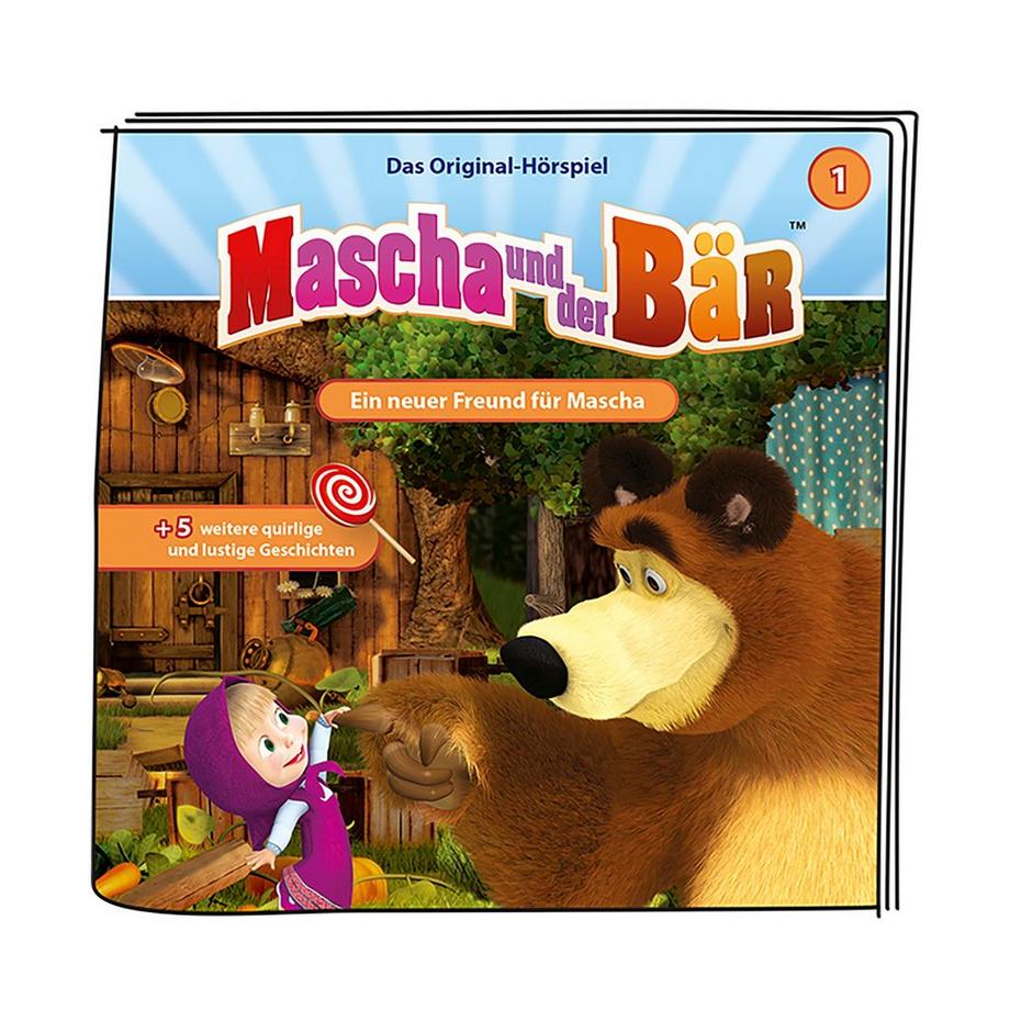 Tonies  Mascha und der Bär - Ein neuer Freund für Mascha, tedesco 